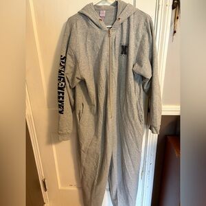 Savage X Fenty Gray Hoodie Onesie